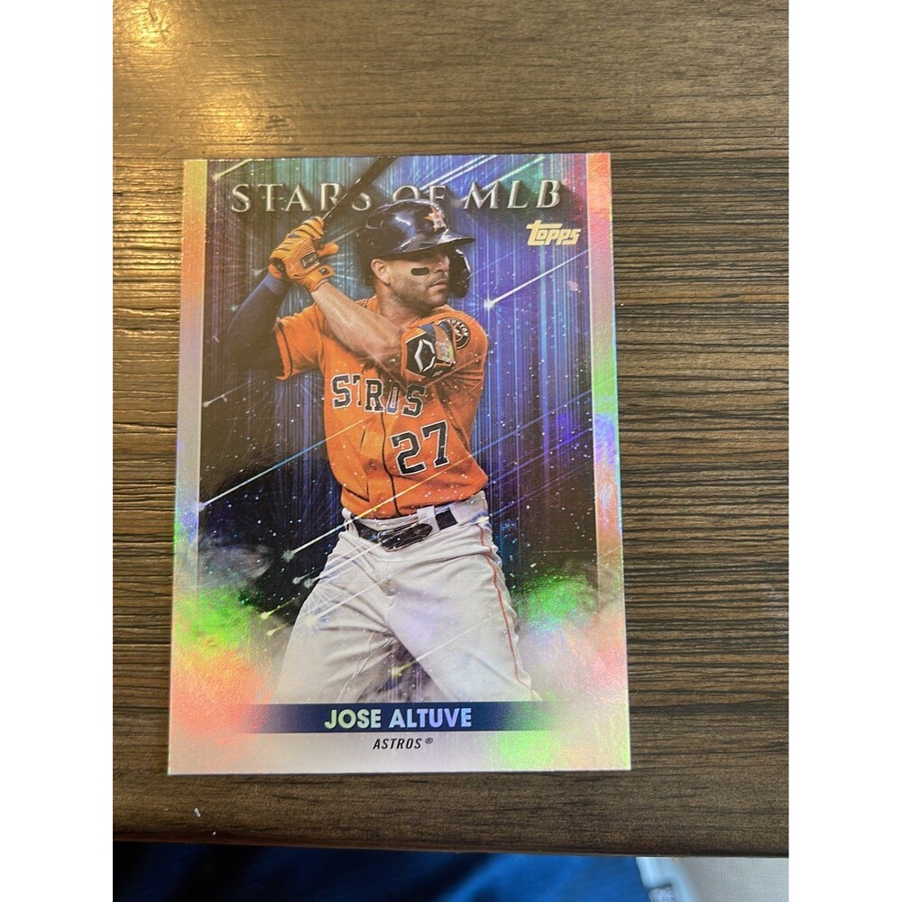 Jose Altuve Astros TOPPS card